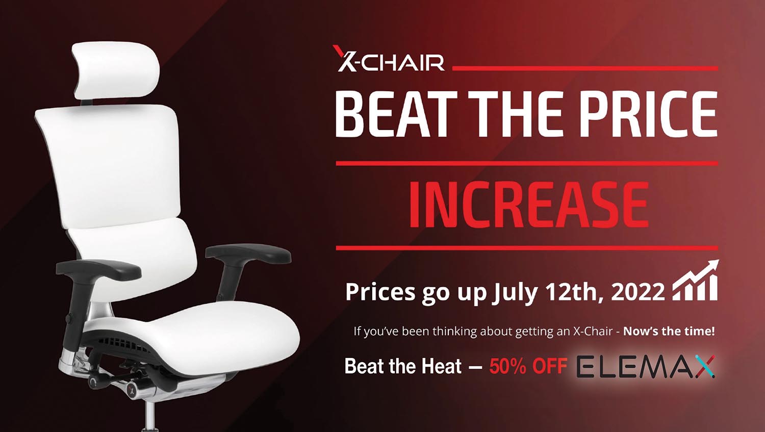 xchair promotion banner