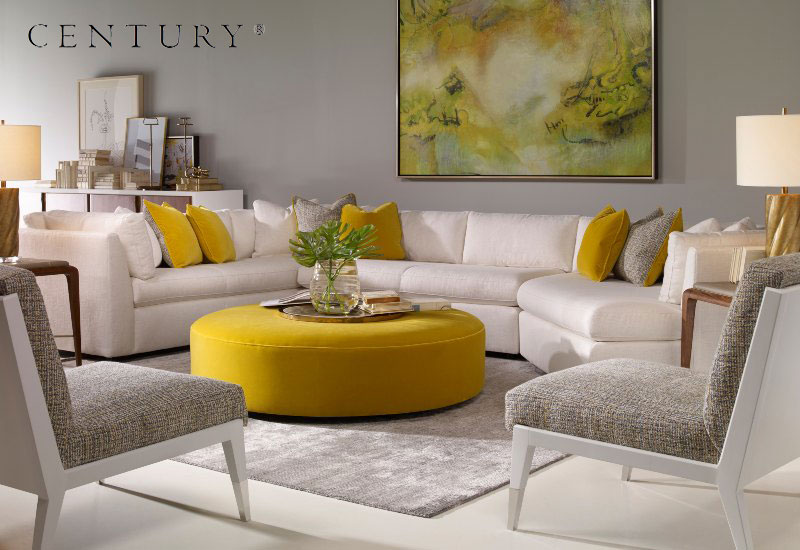 U Shape Sectional Furniture by Century at Studio J in Central Ohio